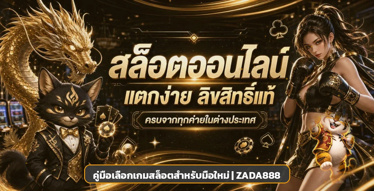 ZADA888 วิธีเลือกเกมสล็อตสำหรับมือใหม่อย่างมีแผน